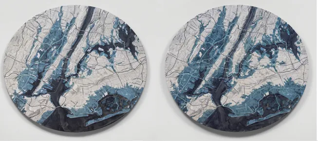 Maya Lin “2 degrees/4 degrees”
Hudson River Museum (2019)