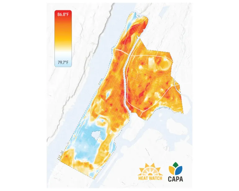 Heat Map of NYC